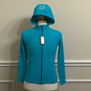 Alp-n-Rock MARINA HOODIE Powerstretch Jacket - Aqua